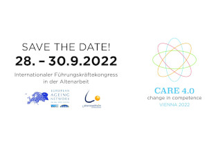 Einleitungsbild für Save the Date!      „Care 4.0 - Change in Competence“