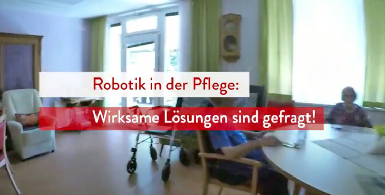 Artikelbild  „Robotik in der Pflege: wirksame Lösungen sind gefragt!“